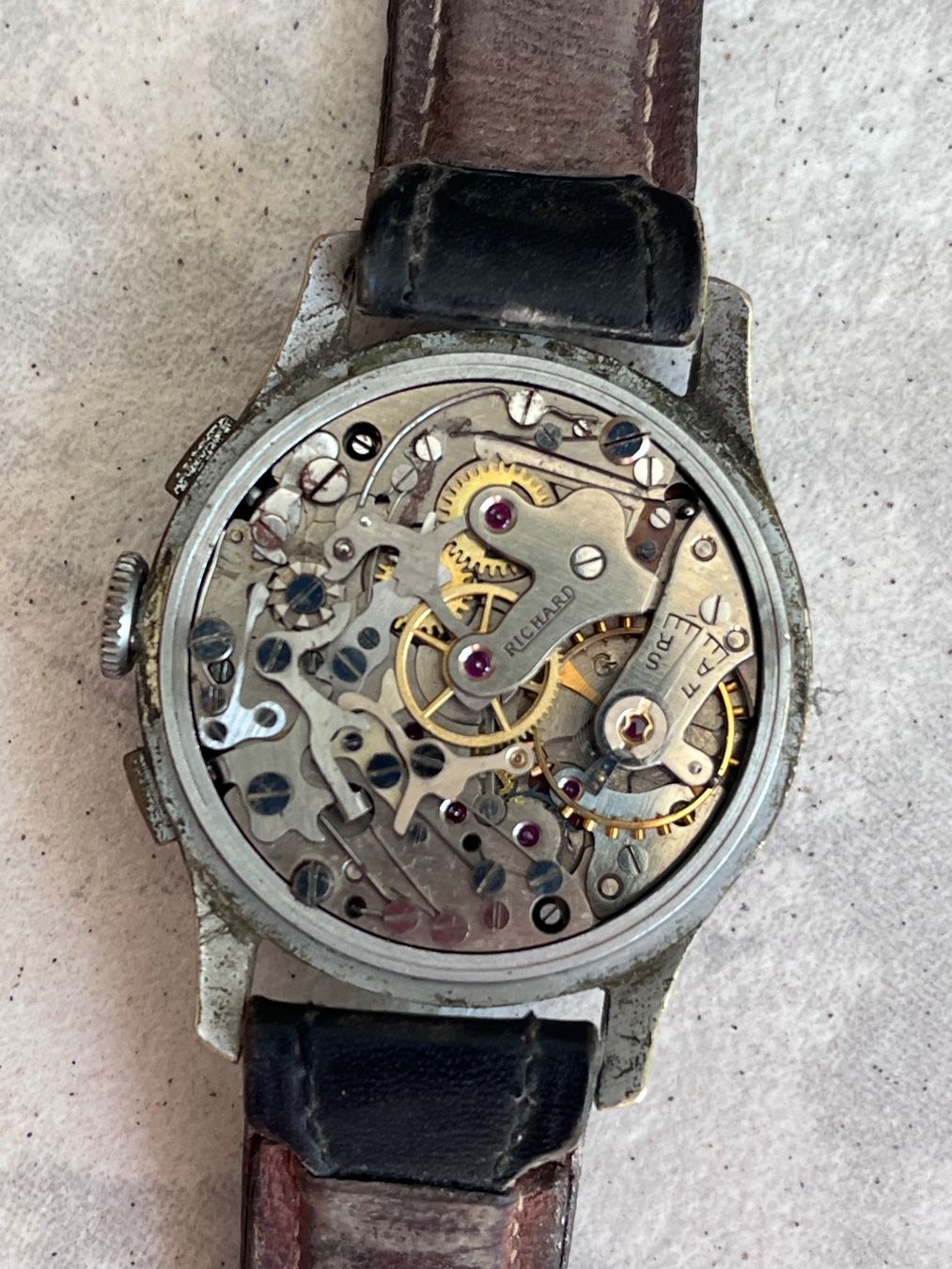 Orologi: Richard Vintage Chronograph – Difettoso da steffisburg venduto da chinchilla3 1