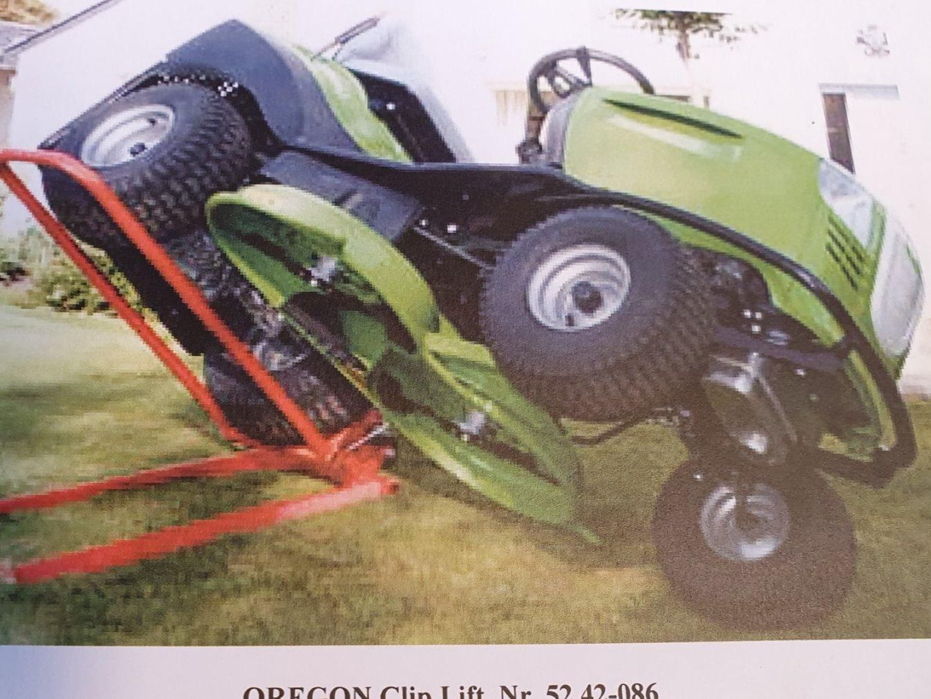 Oregon Tutti gli attrezzi: Rasenmäher Lift Oregon – Usato da Oberägeri venduto da Timoline00 1