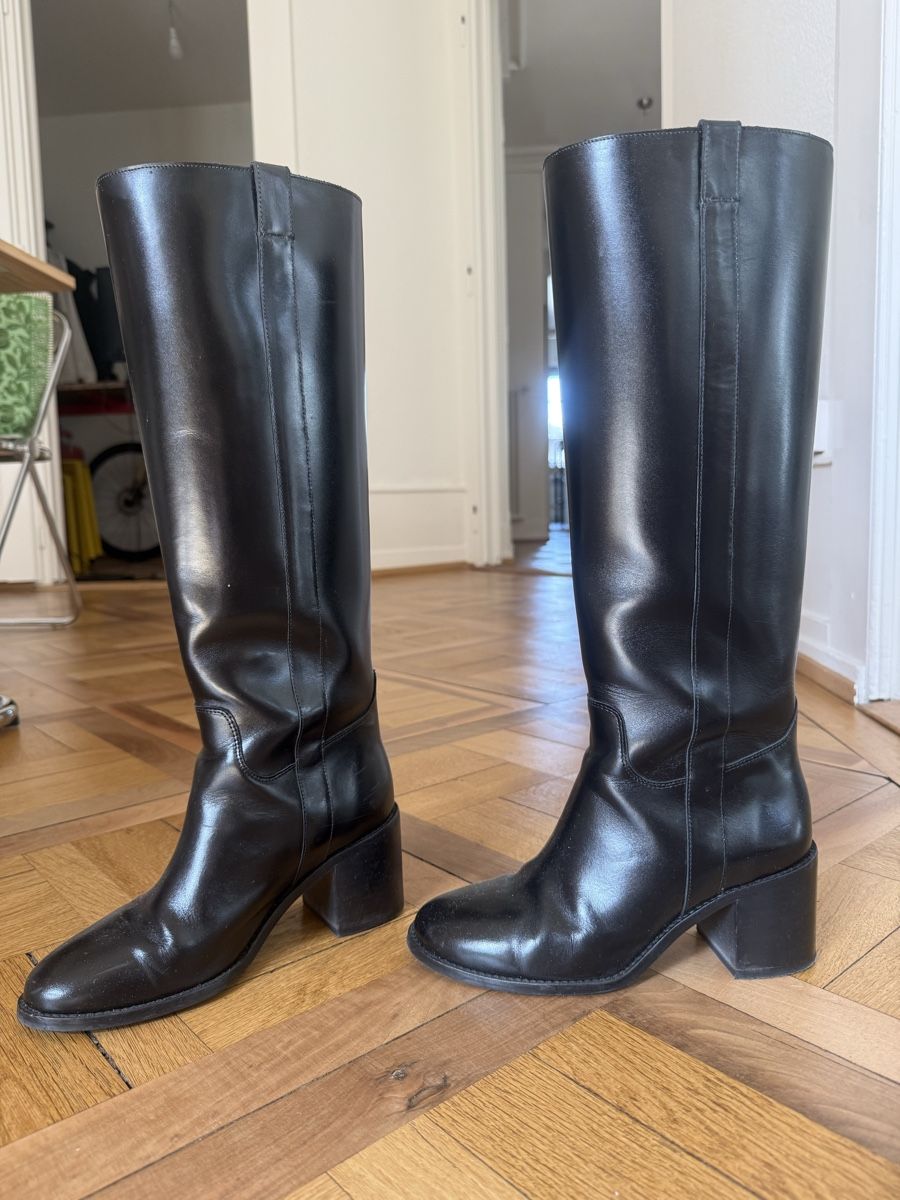 Sezane Damenschuhe: Sezane Garret boots  – Gebraucht aus Genève von tan_f6mm