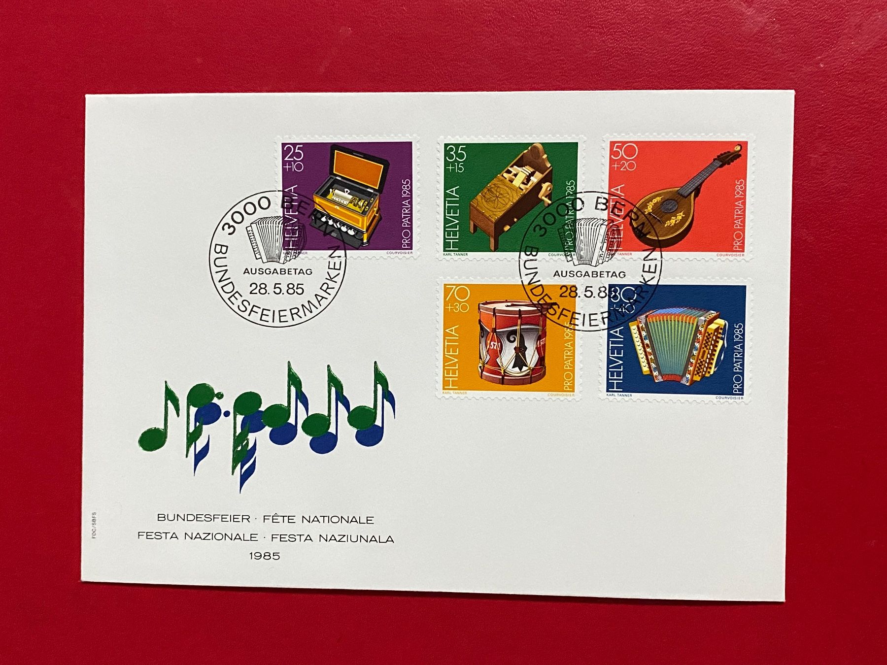 Tutti i francobolli: FDC - Fête Nationale Suisse – Usato da Petit-Lancy venduto da Solcarm 7