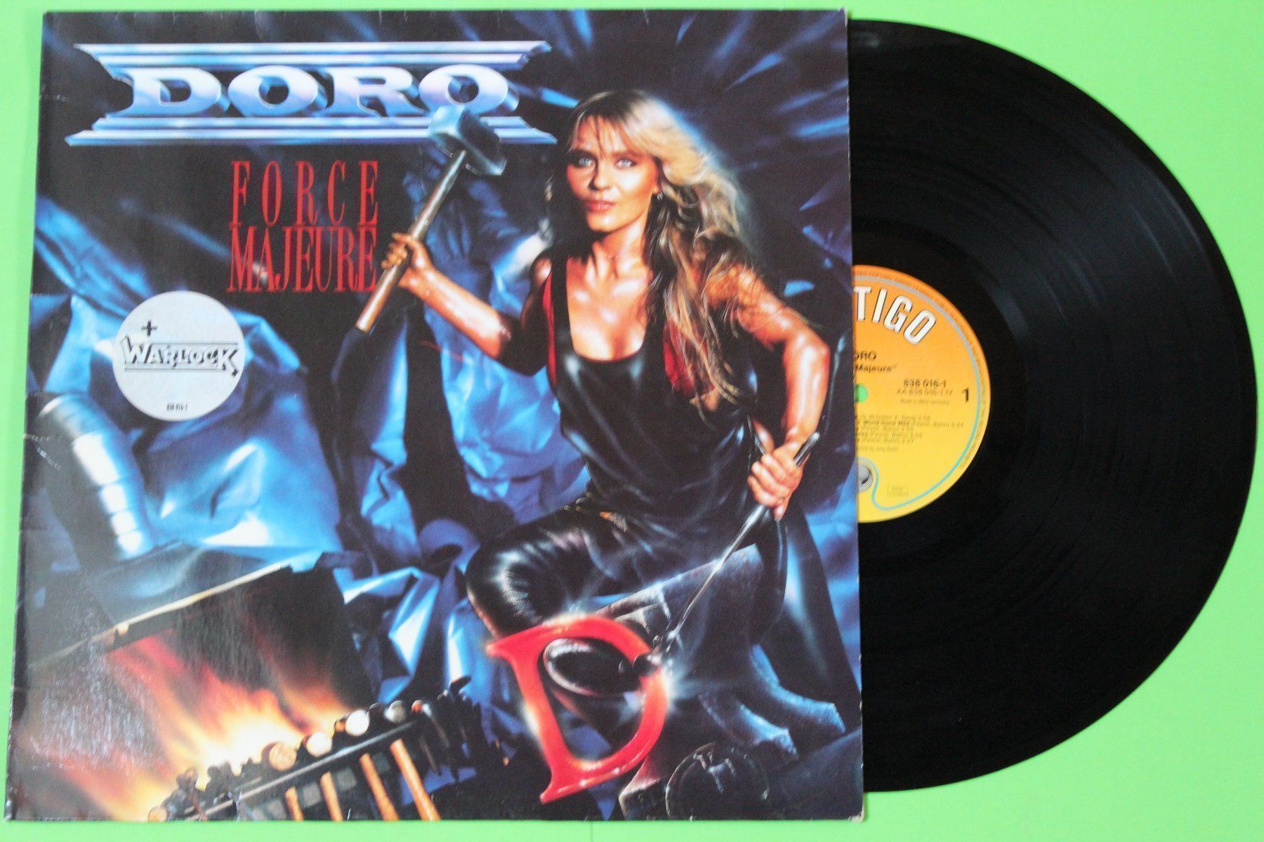 Schallplatten: DORO (WARLOCK) - FORCE MAJEURE LP Vinyl 1989 – Gebraucht aus Tübach von JamesStone