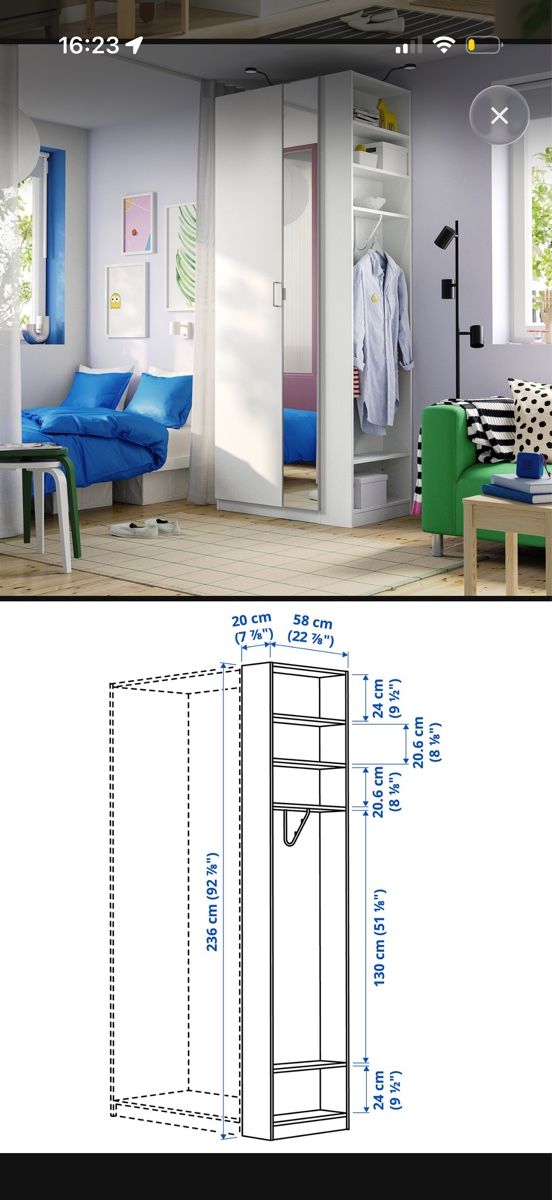 Schränke: PAX add-on end unit  – Gebraucht aus Zürich von Hannahli 4