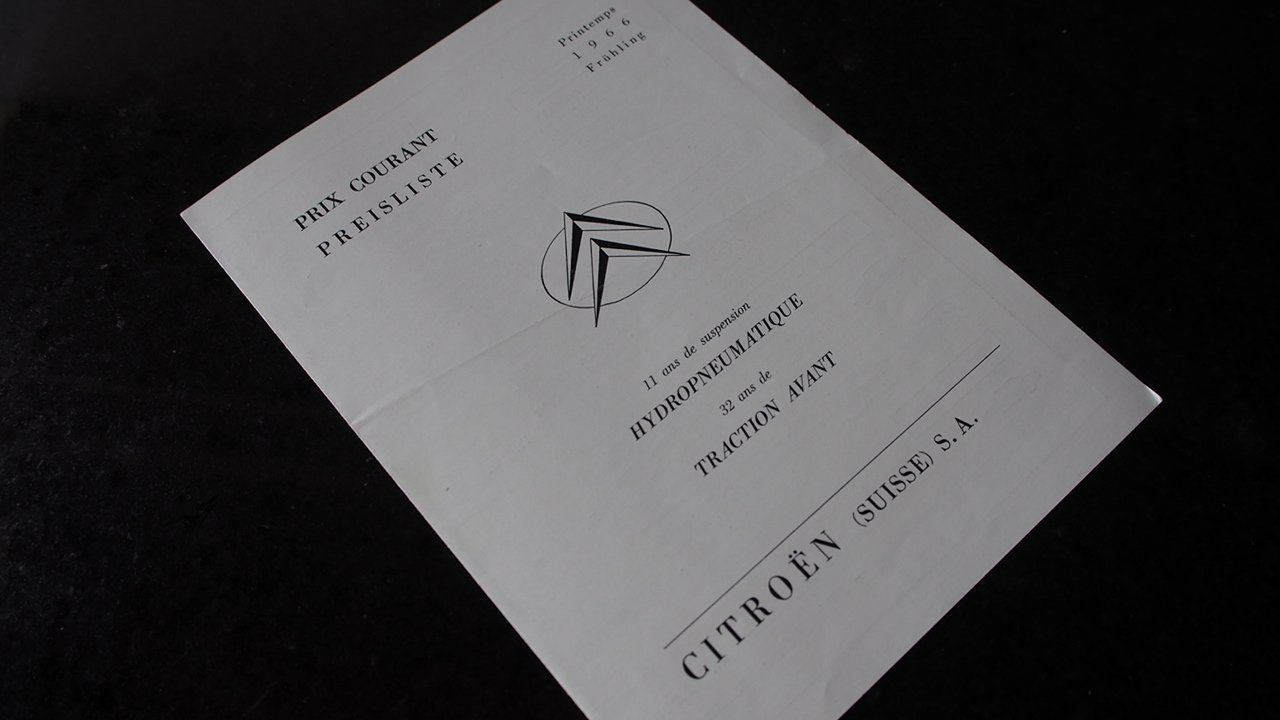 Citroën Documenti: Citroen Preisliste Frühling 1966 – Usato da Zofingen venduto da sosalinos01