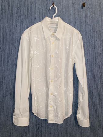 Gaudi - Chemise blanche brodée homme, élégante et stylée