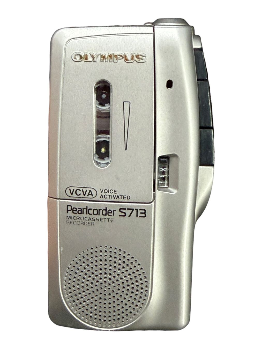 Olympus Registratori: Magnétophone à microcassettes Olympus Pearlcorder S713 – Usato da Morges venduto da Auct 7