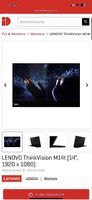 Lenovo ThinkVision M14T touch