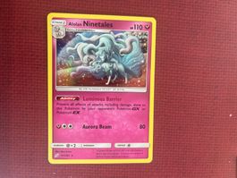 Pokemon Ninetales Holo Team Up englisch near Mint