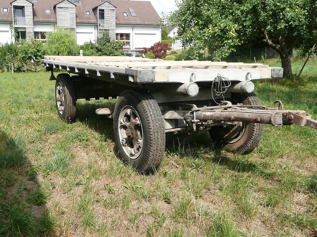 Remorques: Brückenanhänger – D'occasion à Grüningen par wae_vm7c