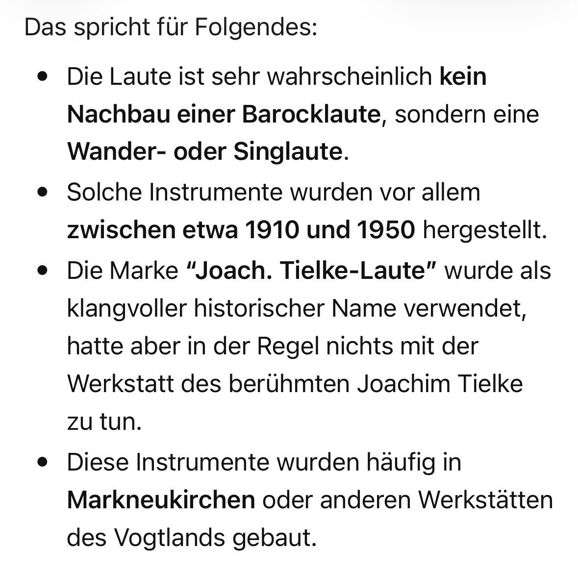 Musikinstrumente: Laute – Gebraucht aus grenchen von aste51 4