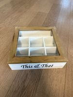 Aufbewahrungsbox Holz ohne Glasdeckel