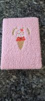 Notizbuch mit Eiscreme-Motiv rosa neu