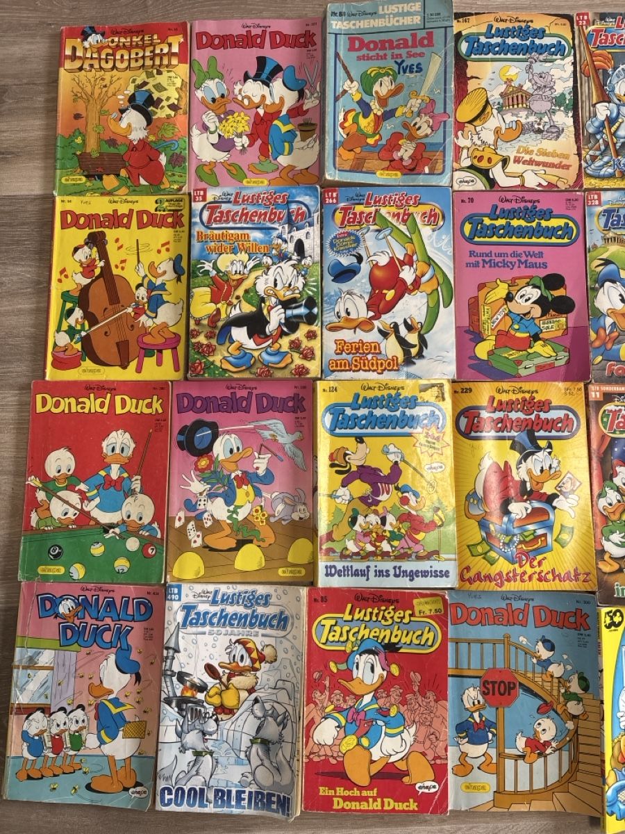 Fumetti: ca. 30Lustige Taschenbücher Comics Konvolut – Usato da Buch SH venduto da sal_rv2n 1