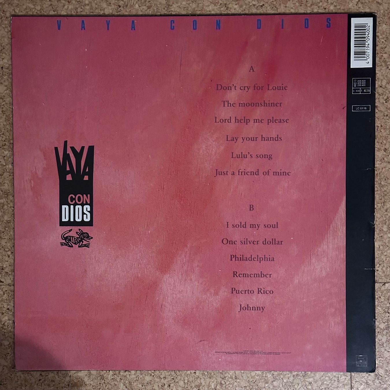 Dischi in vinile: LP - Vaya Con Dios - Vaya Con Dios – Usato da Breganzona venduto da Onairda75 1