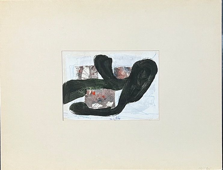 Dipinti: Fritz von Alten.  Le coucou, 1968. Mischtechnik. – Usato da Zumikon venduto da tesoro8853 2