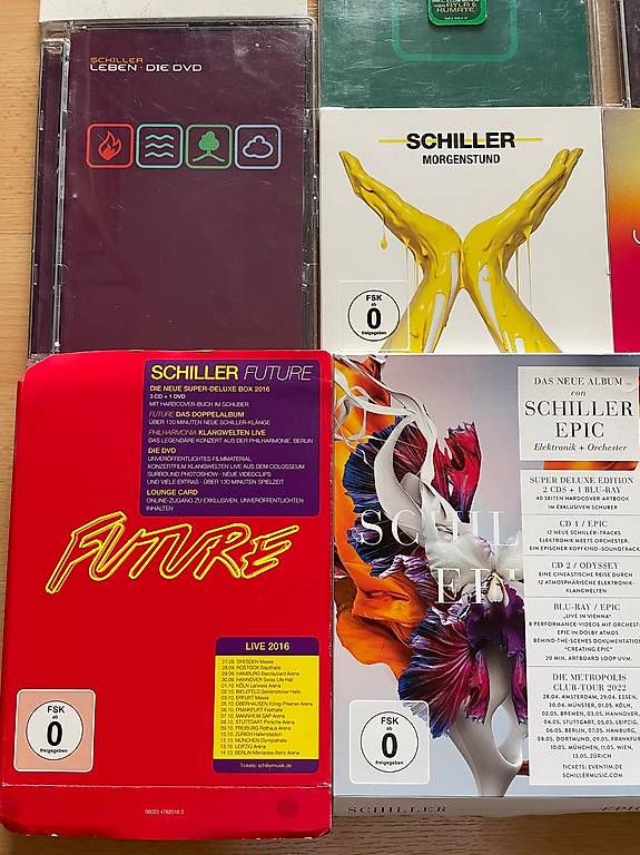 CDs: CD Sammlung Schiller mit 16 Alben – Gebraucht aus Schlieren von Mymainman 3