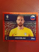 Topps Euro 2024 Sticker SVN 2 JAN OBLAK FOIL RAR