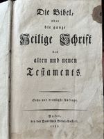 Alte Bibel von 1832