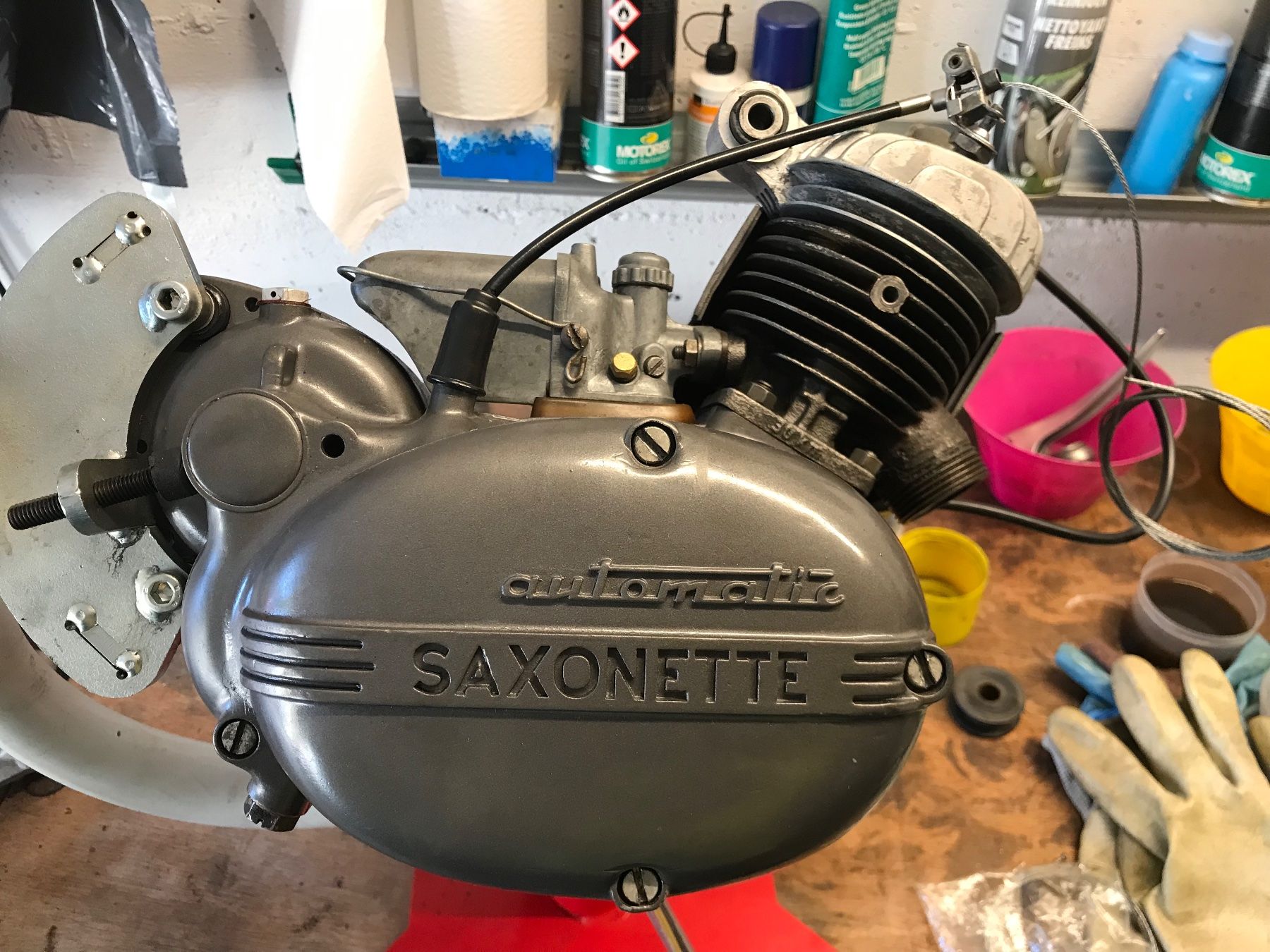 Mofas: Motor Sachs 502 Saxonette – Defekt aus Nussbaumen AG von