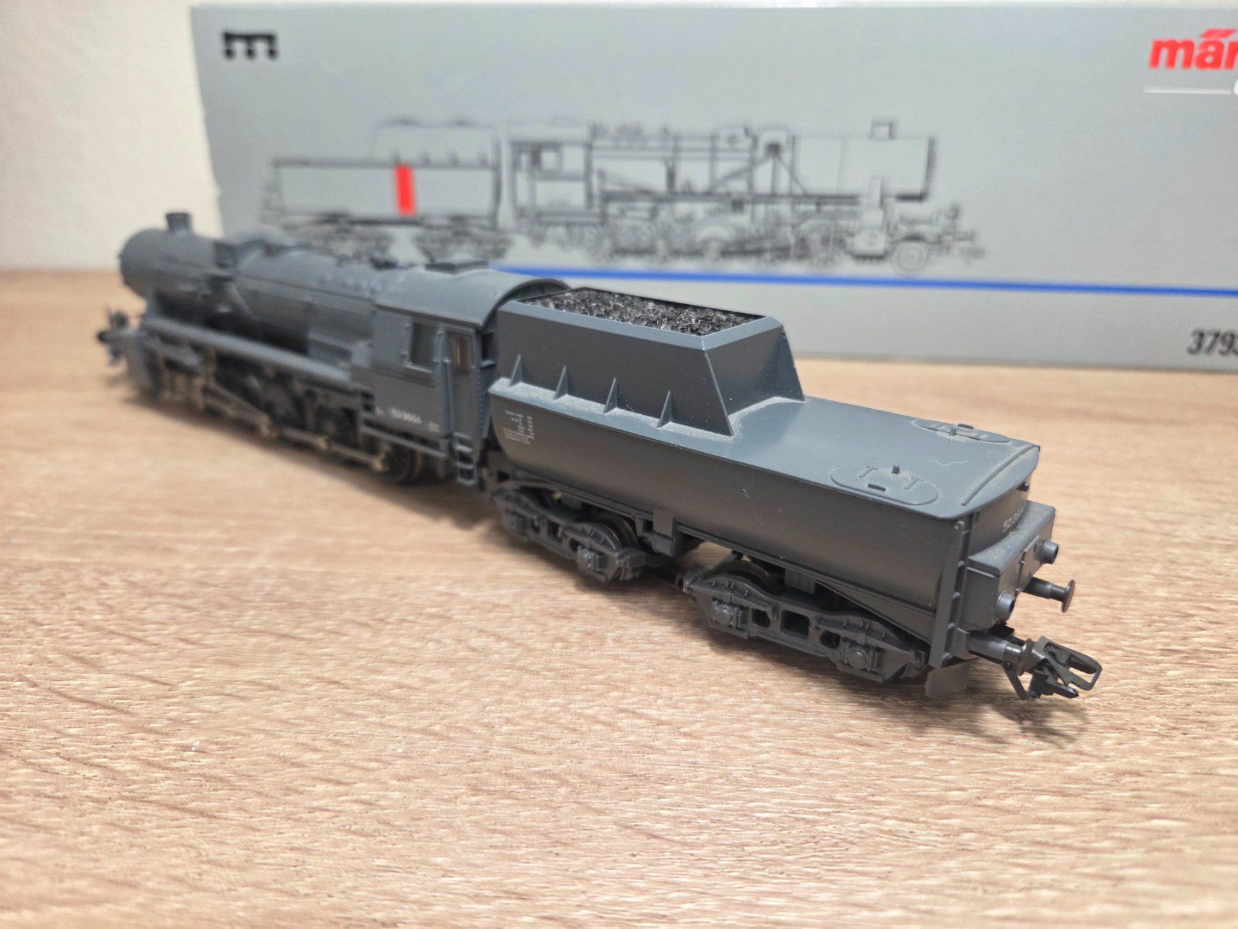 Märklin Modellini di ferrovie: Märklin 3793 Dampflok BR 52 Digital H0 – Usato da St-Aubin-Sauges venduto da Lo_Go 4