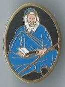 Placchette & Badge: Ansteckpin Rabbi – Usato da Zürich venduto da t24_de