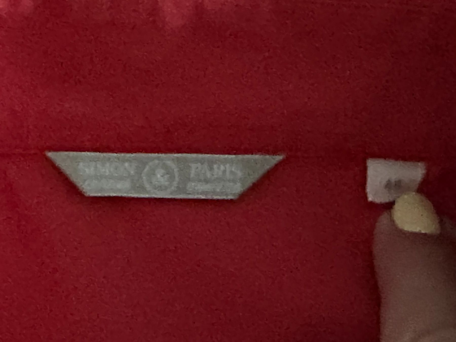 Blusen: Bluse klassisch SIMON PARIS - koralle - Gr. 40 - TOP – Gebraucht aus Dübendorf von san_tt6m 6
