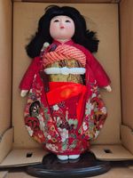 Poupée Kokeshi Japonaise Vintage en Kimono✨