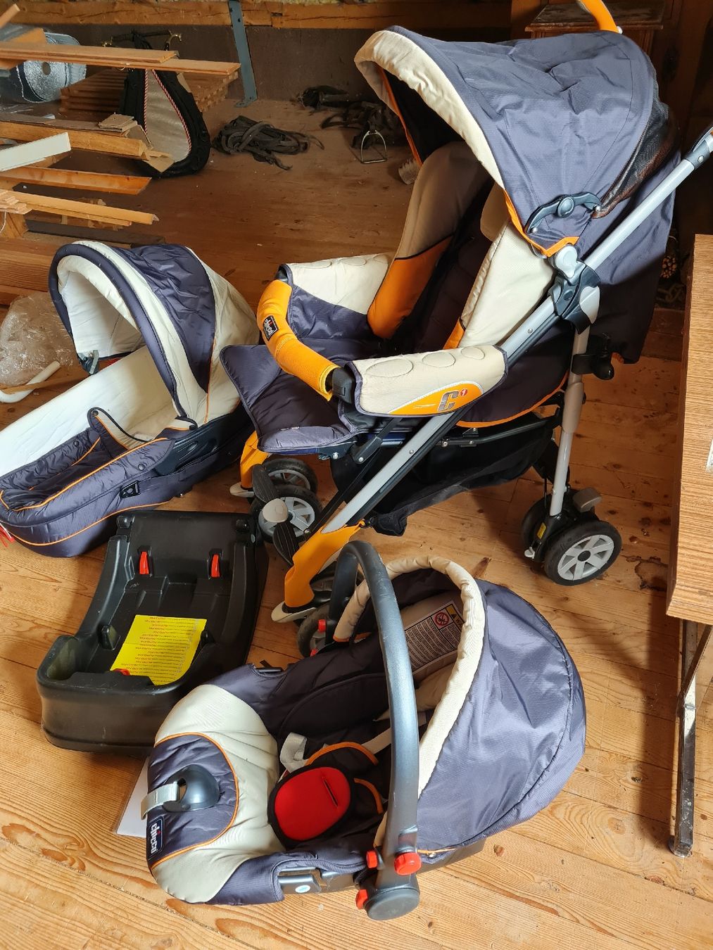 Chicco Poussette: Chicco Kinderwagen – D'occasion à Giffers par Misch80 2