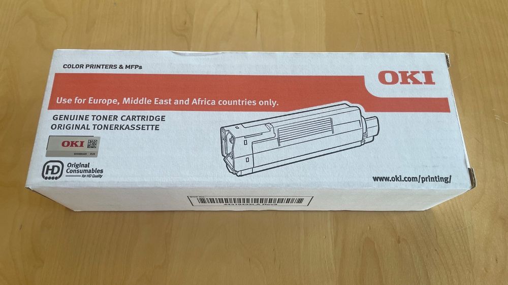 OKI Toner Toner Gelb Für Okipage C9600, C9800 Original Gelb