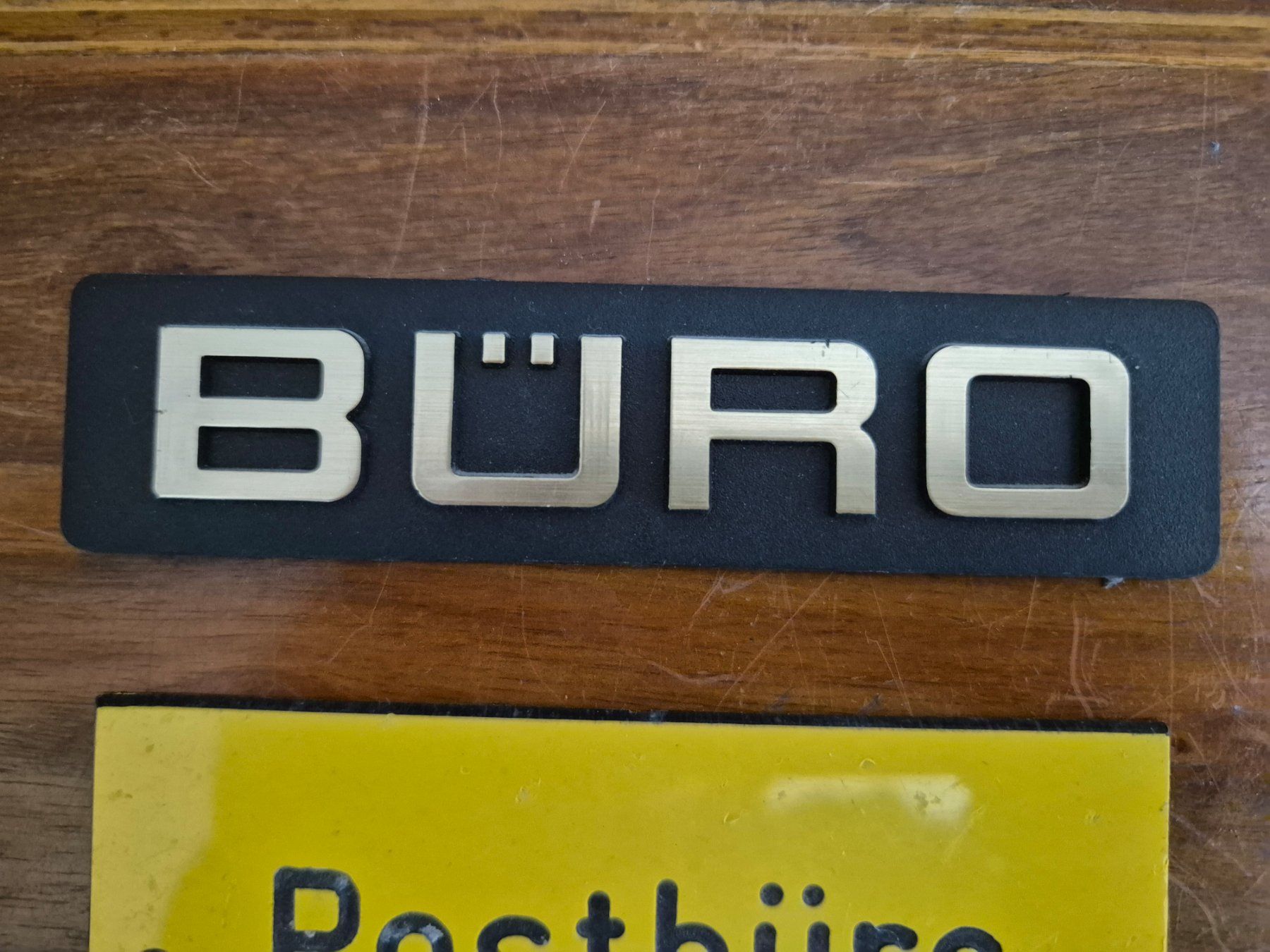 Insegne: Postbüro & Büro Schild Retro Post Geschäft Logo – Usato da Neuhausen venduto da rraayy 3