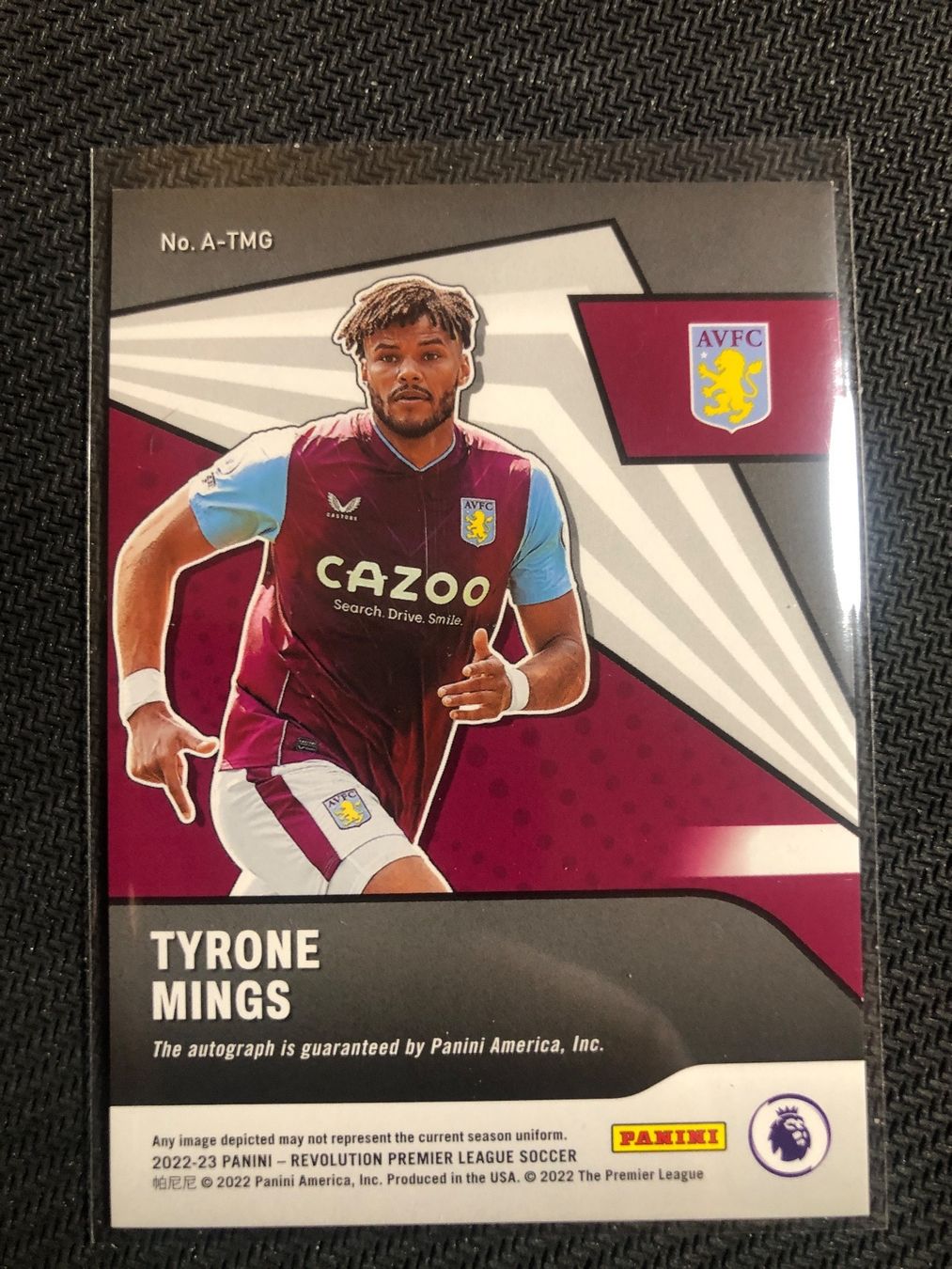Topps Carte collezionabili: Panini Revolution Tyrone Mings Aston Villa Autogramm – Usato da Wangenried venduto da Garagara 1