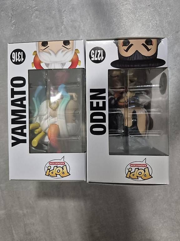Statuette: Oden e Yamato - Funko Pop - One Piece – Usato da Claro venduto da per_8jj8 2