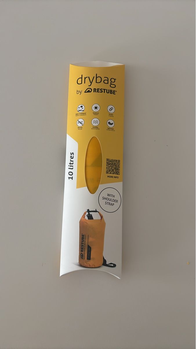 Taschen: 2x Restube Drybag 10 Litres orange with shoulder strap – Neu und originalverpackt aus Ennetbaden von iconic5408