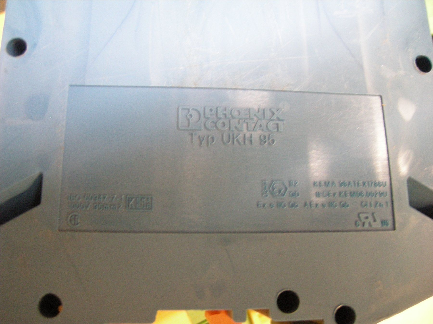 Elektronikbauteile: Stromklemmen, Nulleiter,Erdklemmen, 95 Quadrat, – Neu (gemäss Beschreibung) aus Birmenstorf AG von monza2011 3