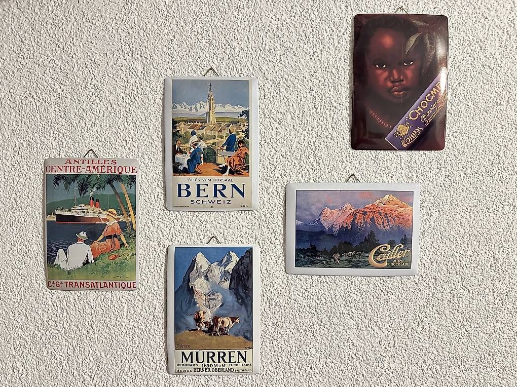 Cartes postales: Originalbleche mit versch. Sujets – D'occasion à Ulmiz par Niederscherli01 2