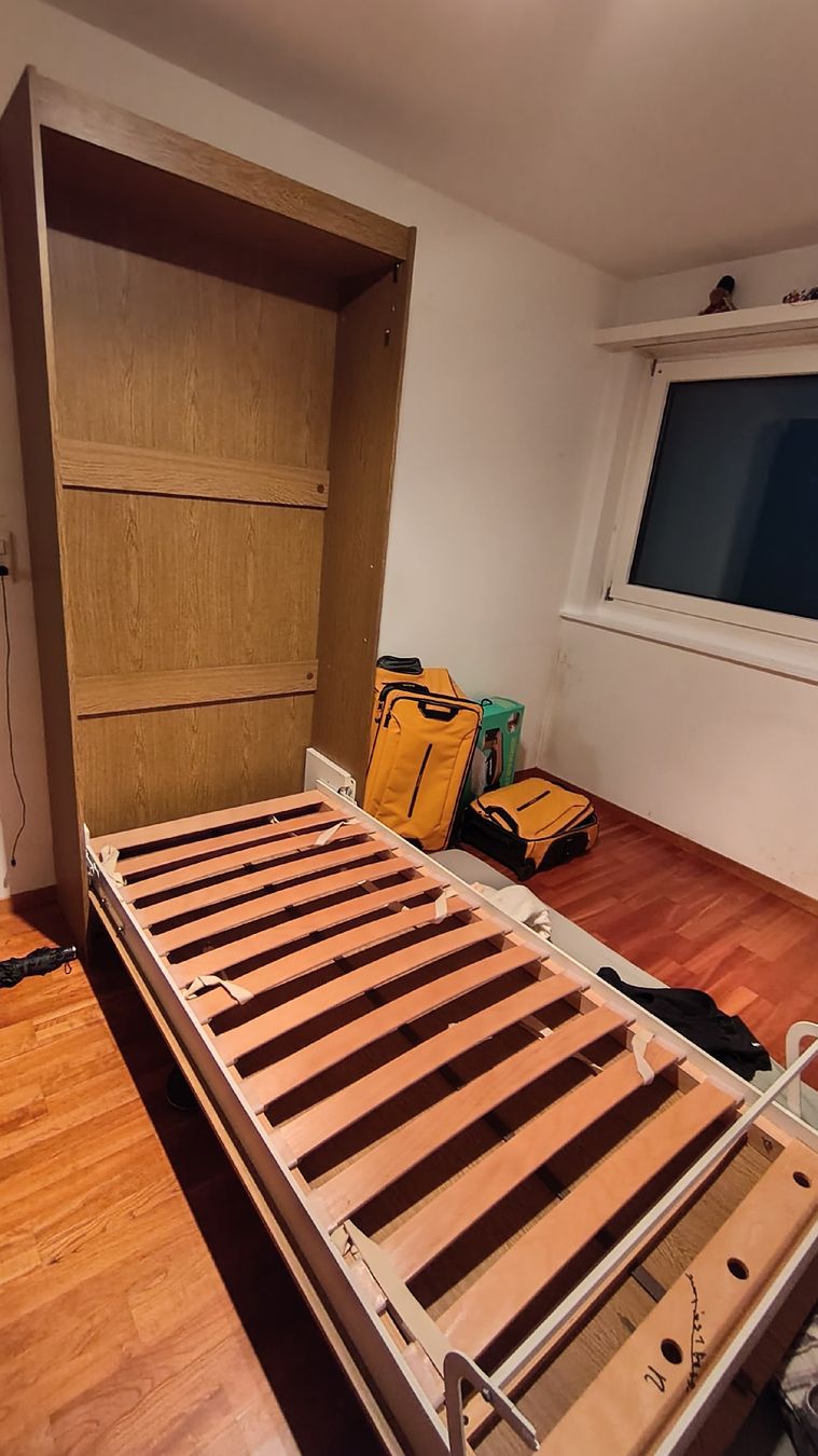 Betten: wardrobe bed + mattress – Gebraucht aus Zollikerberg von jul_sy7y 1