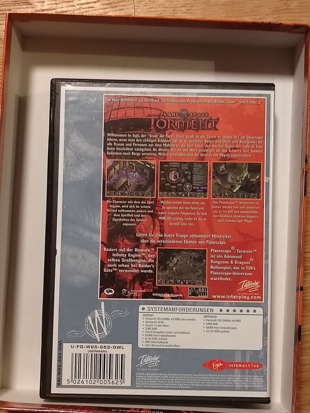 Spiele: Planescape Torment 1999 Big Box PC DE – Gebraucht aus Fribourg von Nooky 2