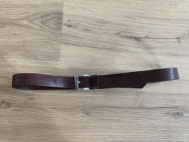 Fjällräven Gurt, 2.5 cm, Leder, 38/95