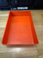 Cassa in plastica arancione, multiuso, robusta