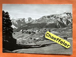 FeldisVeulden mit Piz Dolf und Ringelspitze, Graubünden 1955