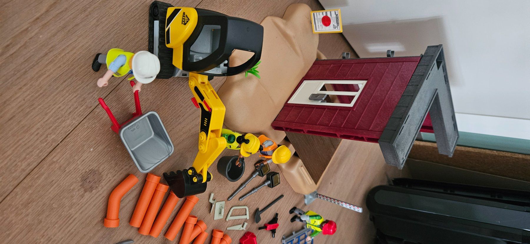 Playmobil Spielzeuge: Playmobil Minibagger mit Bauteil, Action City – Gebraucht aus Sisseln AG von Pit1979 2