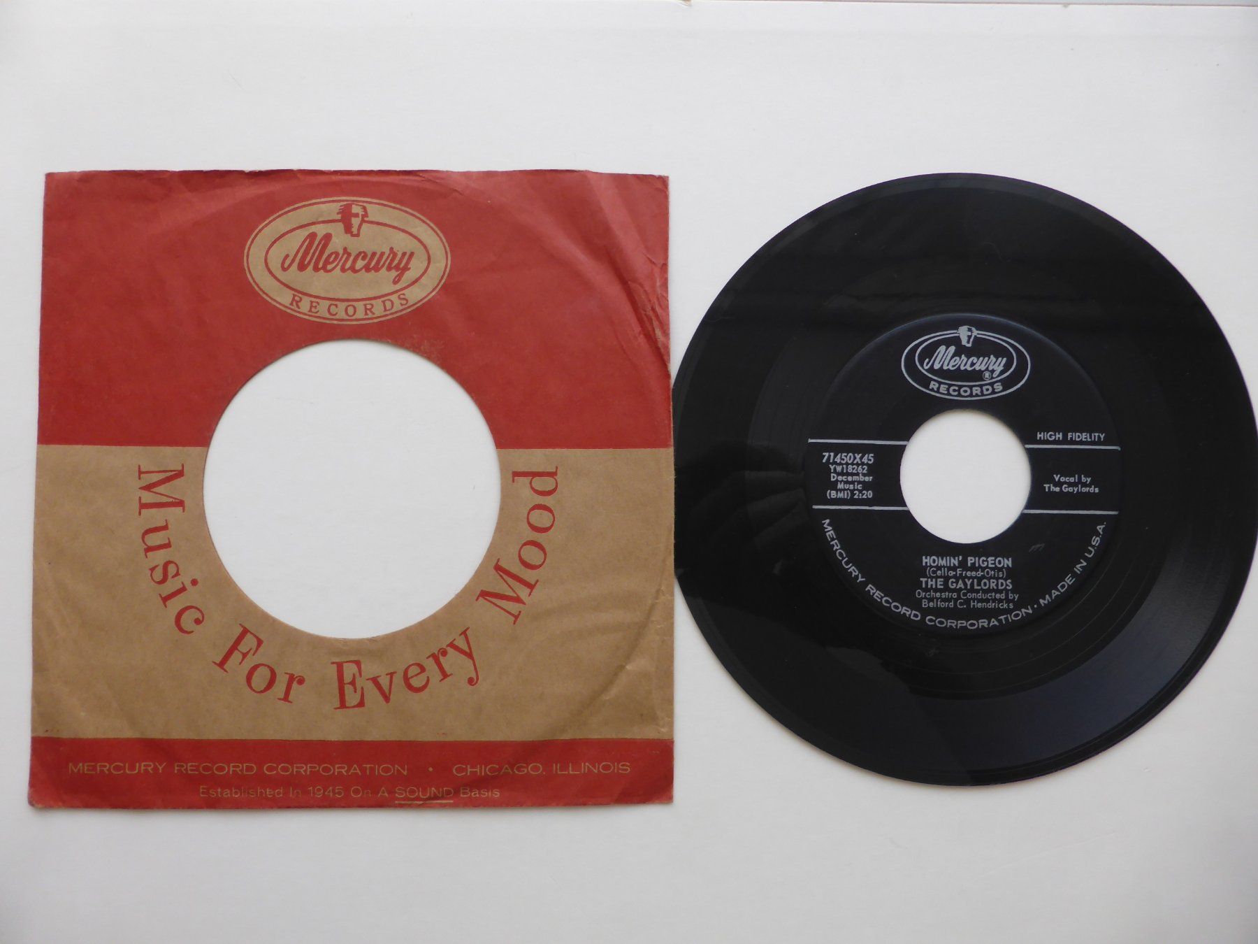 Dischi in vinile: VINYL SINGLE  THE GAYLORDS – Usato da Küssnacht am Rigi venduto da Mondkinder