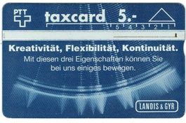 Taxcard 202L_33864 Landis & Gyr gebraucht