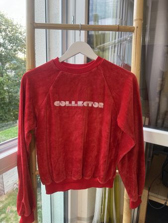 Sweatshirt La Redoute Madame rouge taille 36-38