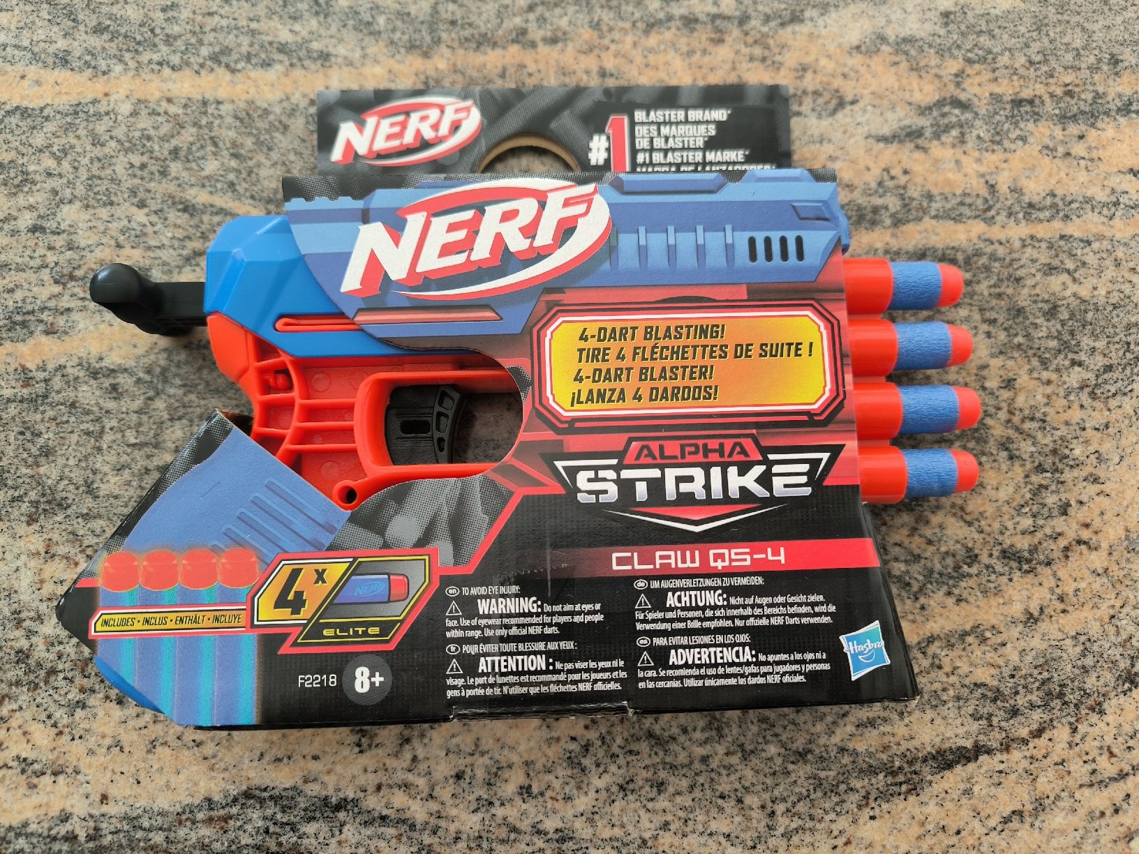 Nerf Giocattoli: Nerf Alpha Strike Claw QS-4, neuwertig! – Nuovo e nell'imballaggio originale da Witterswil venduto da kru_llj8