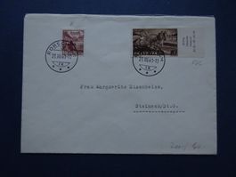 1941 Z-Nr.252 FDC glasklar gestempelt
