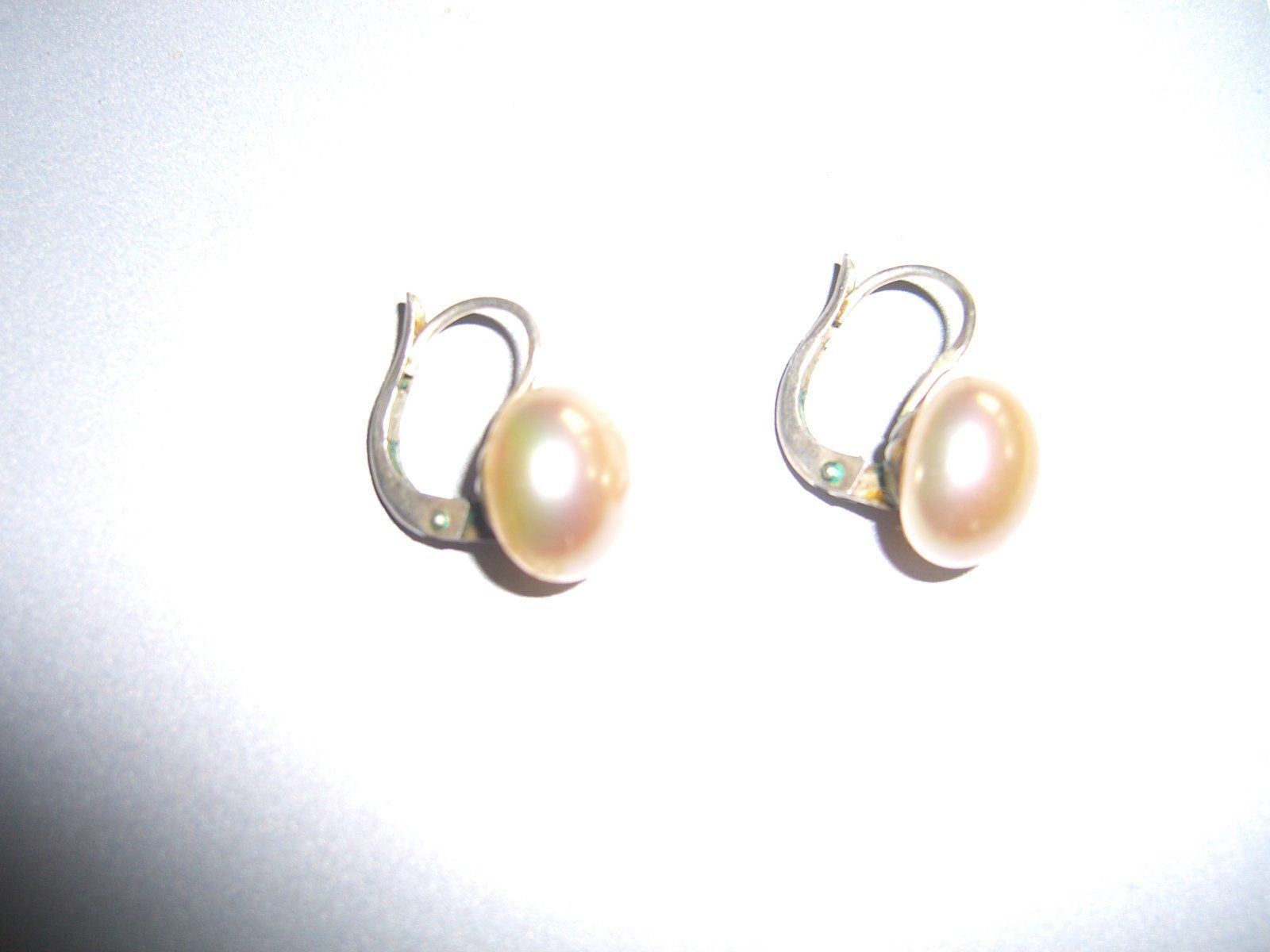 Boucles d'oreille: Ohrringe Silber mit Perle – D'occasion à Bischofszell par Joachim-115 1