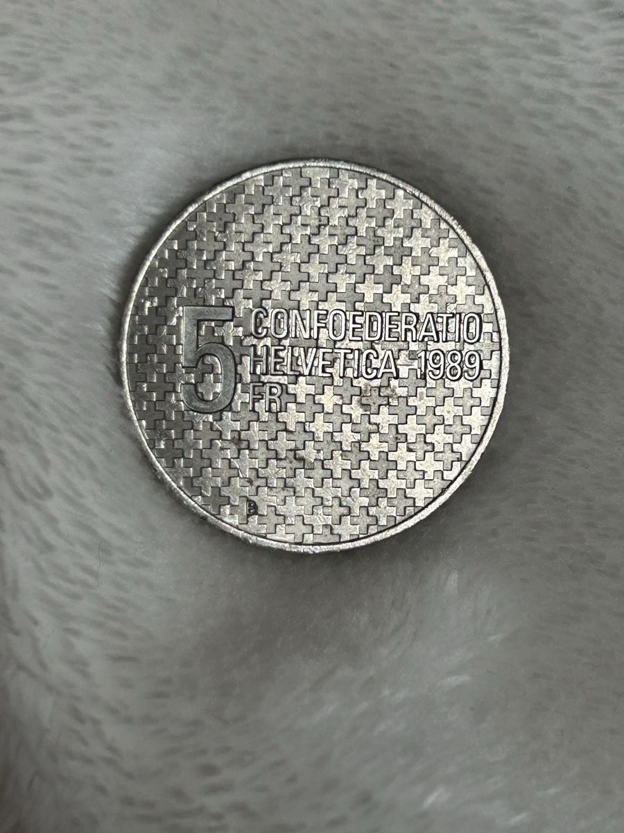 Tutti le monete: 5.- CHF "Henri Guisan" von 1989 – Usato da Möhlin venduto da seerose6 4