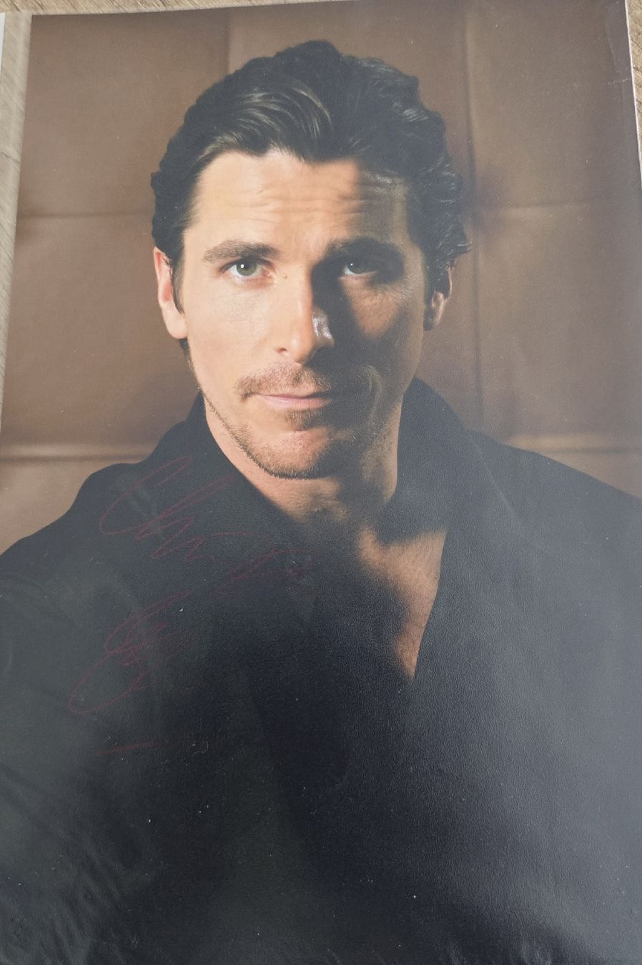Autografi: Autogramm Christian Bale mit Zertifikat – Usato da Buchrain venduto da Bachmann79 1
