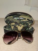 Animal Sonnenbrille mit Etui im Camouflage Design. Neuwertig