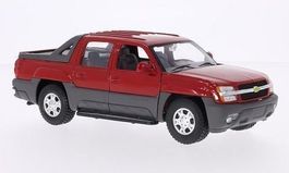 Chevrolet Avalanche I 2002-2006 rot / grau    1:24 von Welly